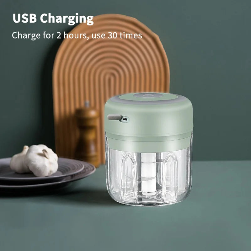 USB Meat Electric Garlic Grinder