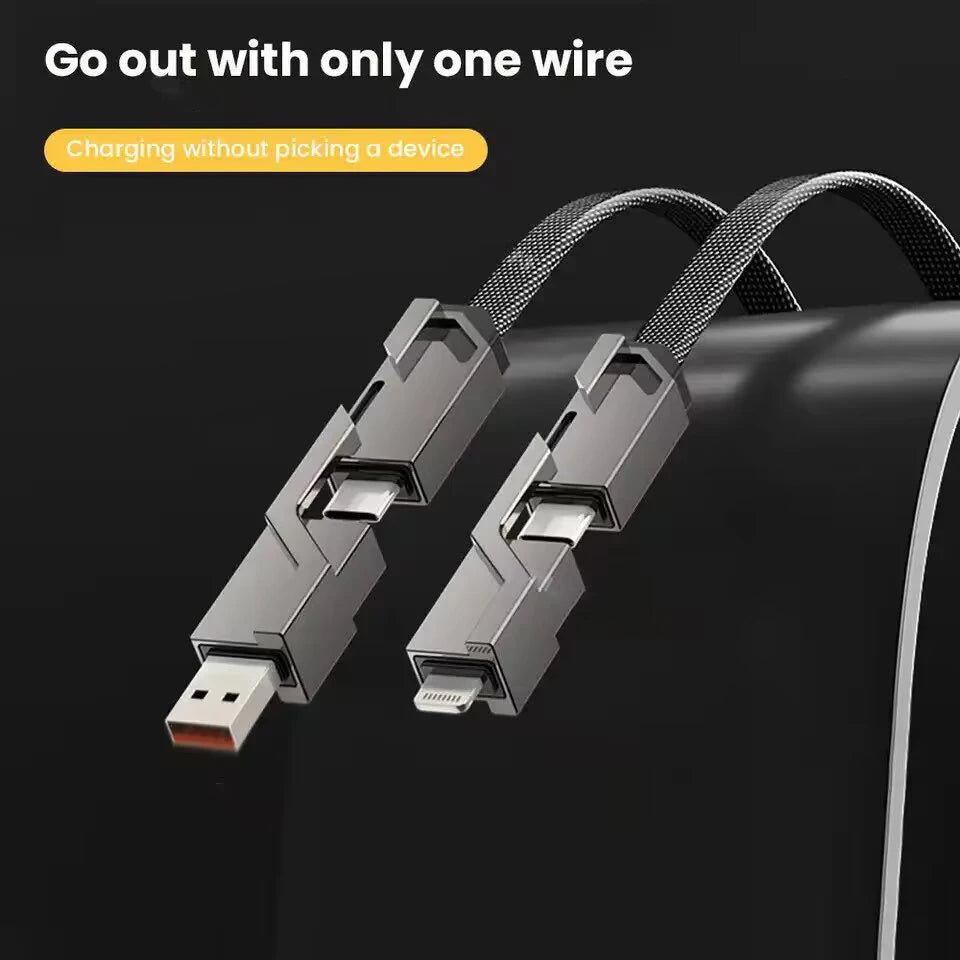 4 in 1  Fast Charging Cable