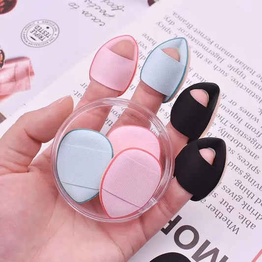 Cosmetic Cushion Puff for fingers