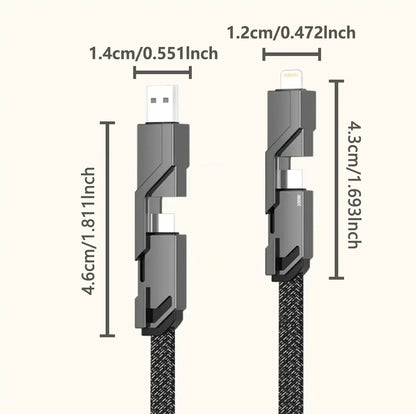 4 in 1  Fast Charging Cable