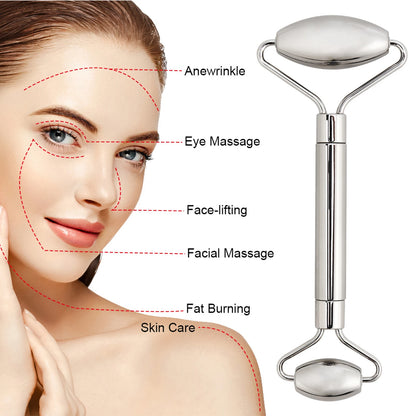 Stainless Steel Facial Roller Massager