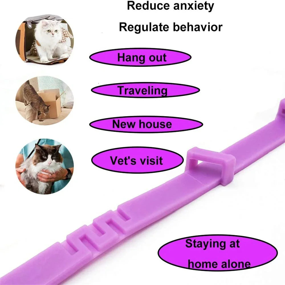 Pet Calming Collar For Cats Dogs