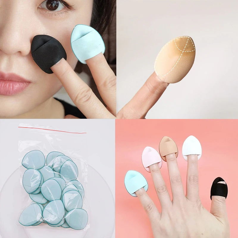 Cosmetic Cushion Puff for fingers