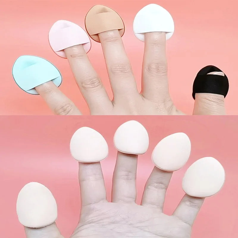 Cosmetic Cushion Puff for fingers