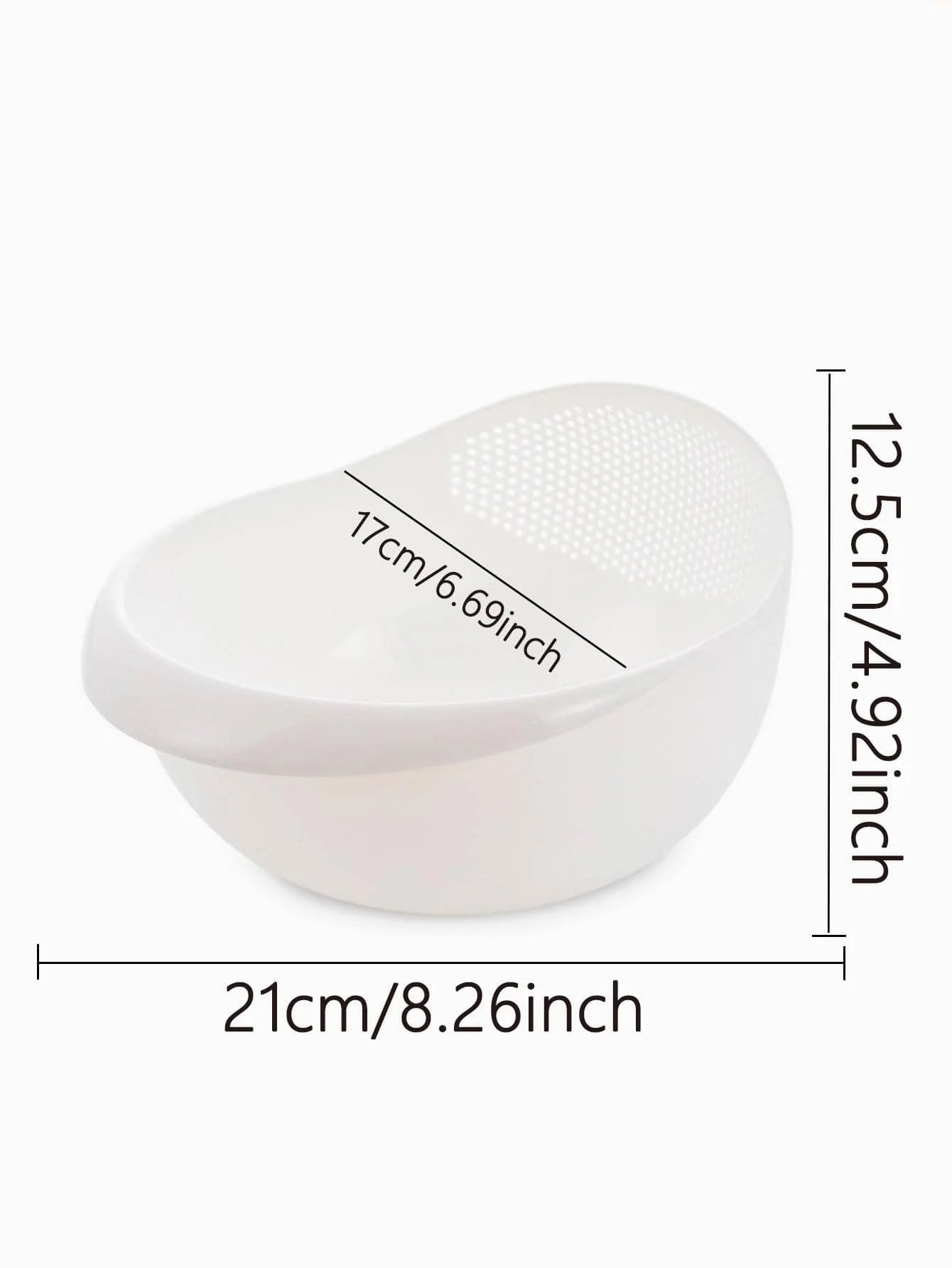 Silicone Rice Bowl Drain Basket