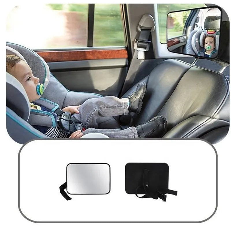 Wide Car Rear Seat Mirror Baby Safety